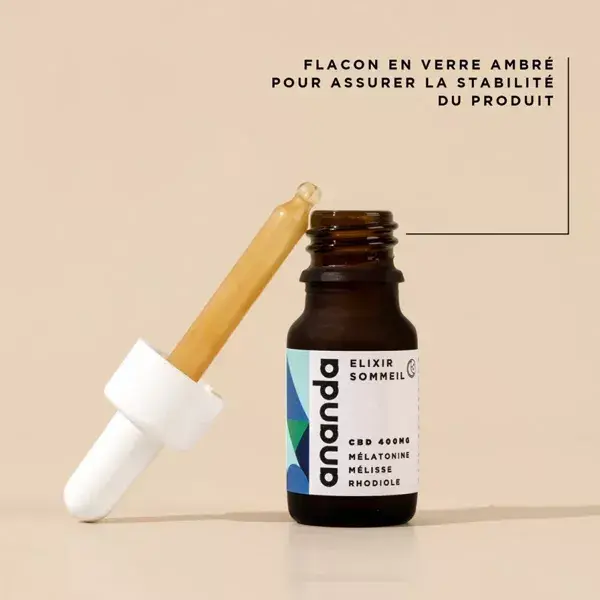Epycure Ananda Sleep Elixir para início rápido do sono e sono profundo, frasco de 10ml