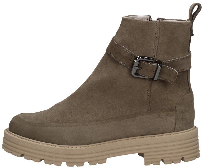 Aqa Enkellaarsjes Plat taupe