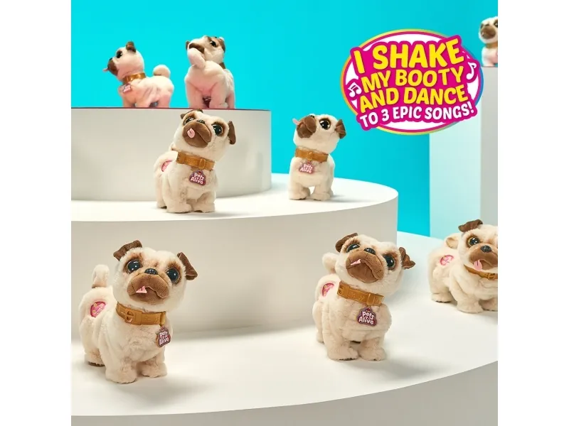 Pets Alive Poppy The Booty Shakin’Pug