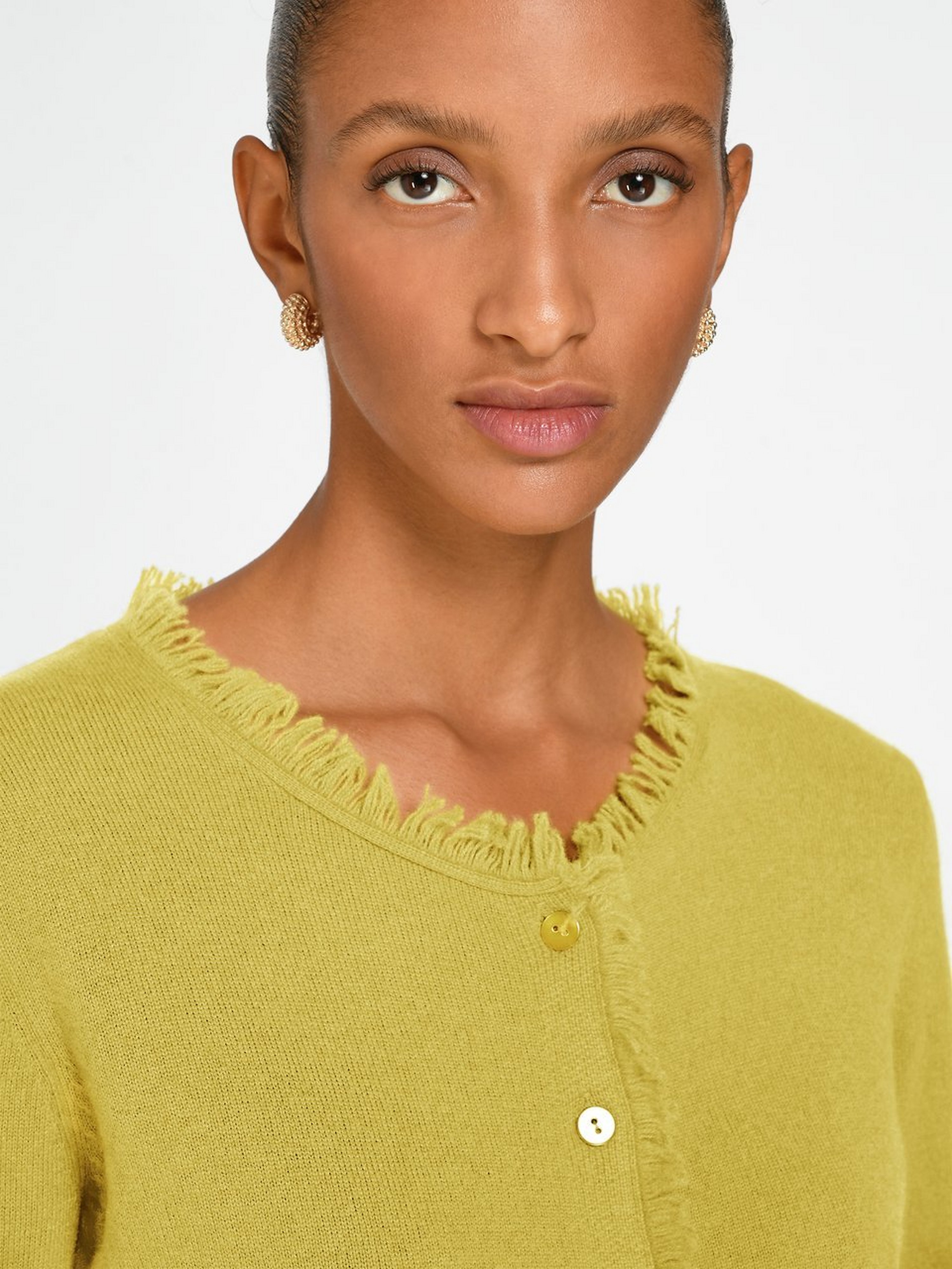 Strickjacke aus Schurwolle und Kaschmir