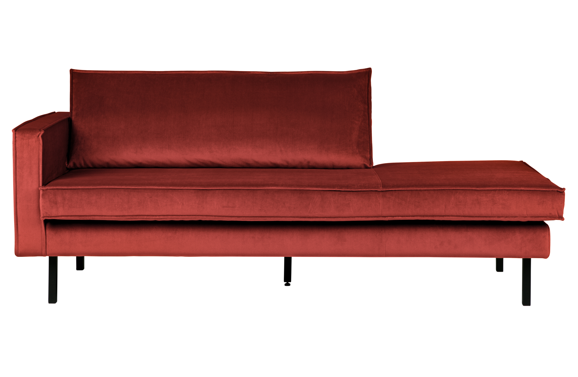 BePureHome daybed Rodeo velvet chestnut Links