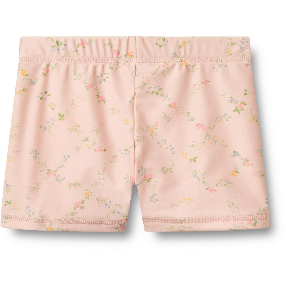Køb Wheat Powder Checked Flowers Badeshorts Niki