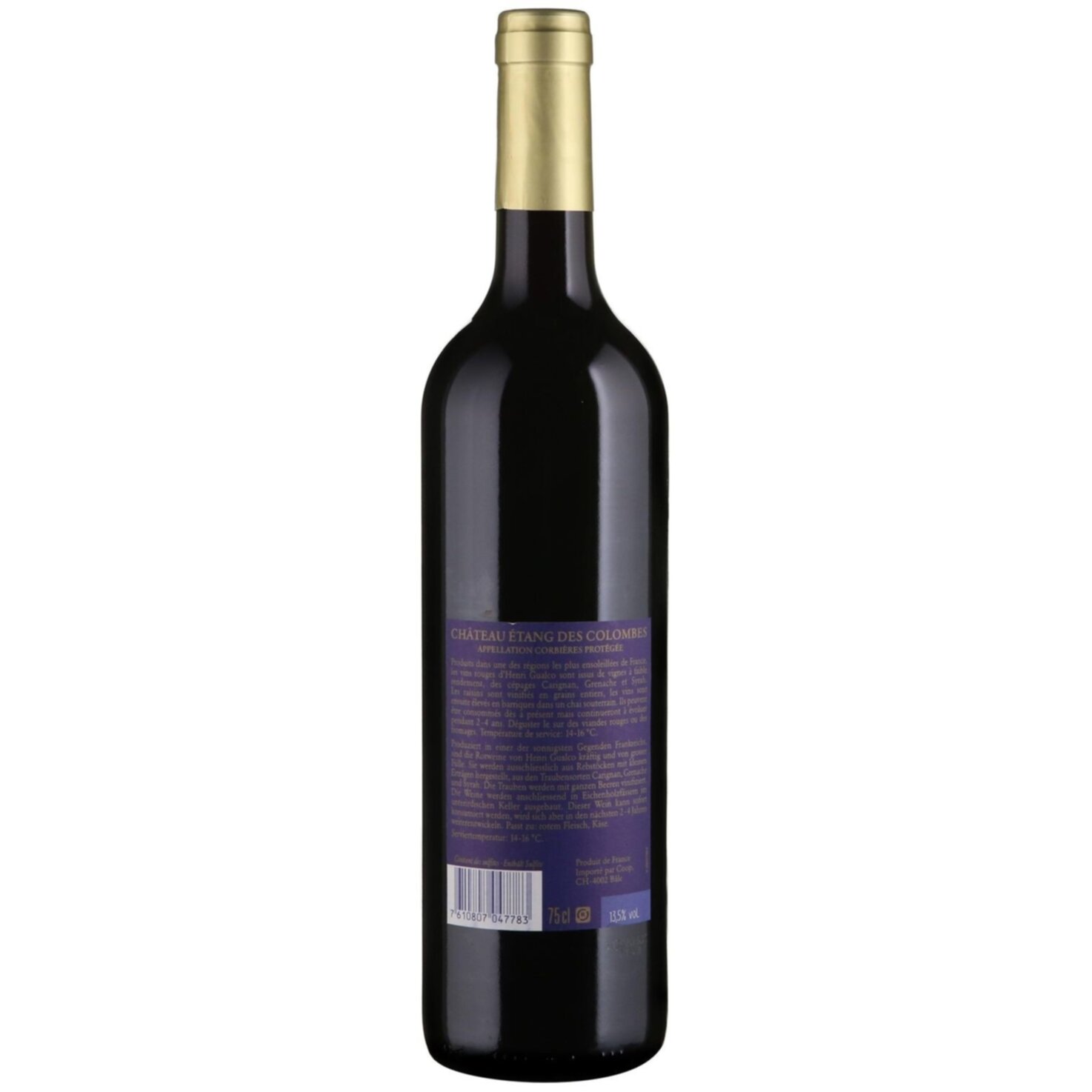 Château Etang des Colombes Corbières AOC -75cl