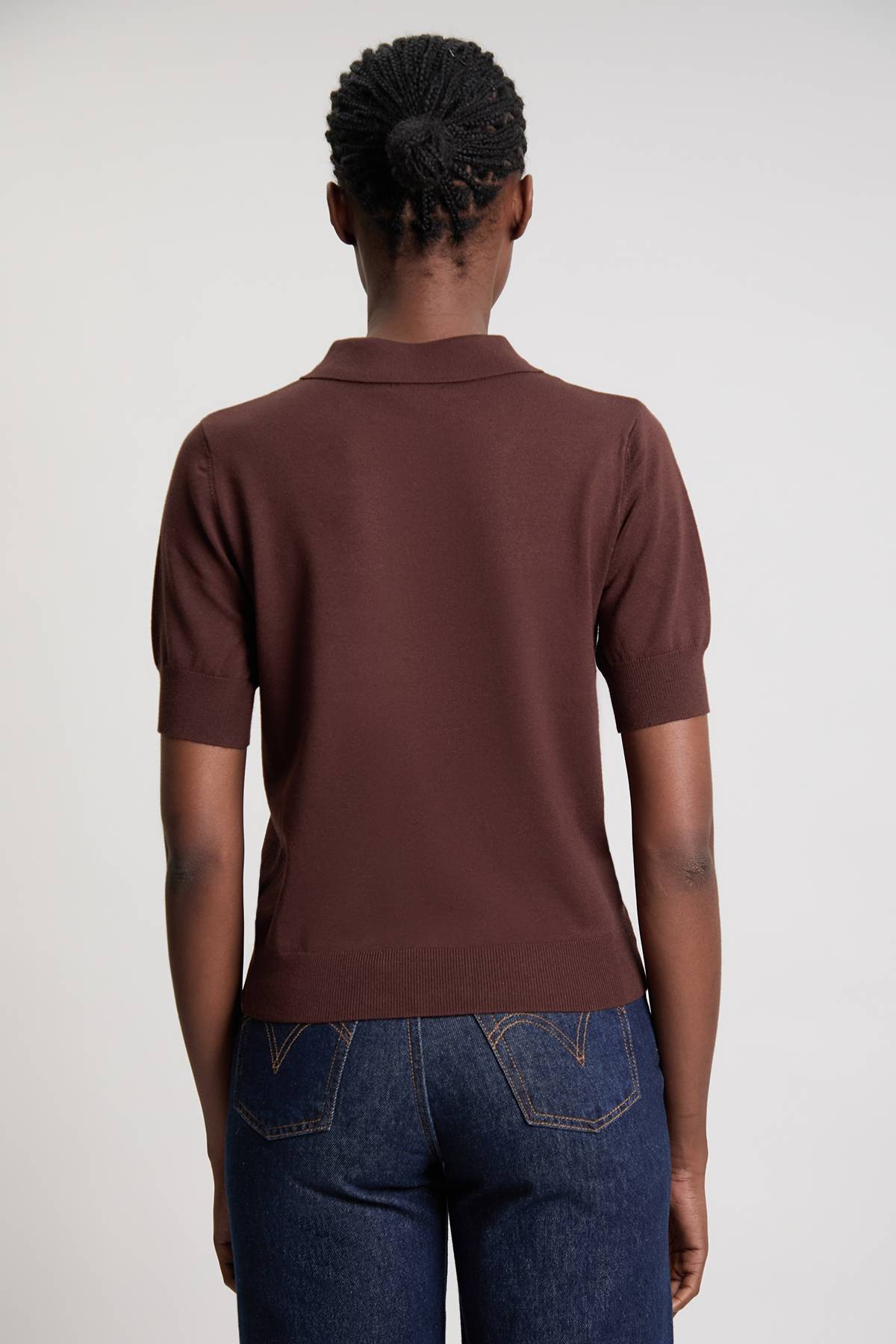KarenMillen Polo À Col En Mélange De Viscose Forever