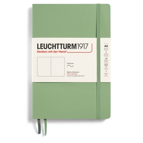 Notatbok A5 Myk Ulinjet Salvie Leuchtturm1917