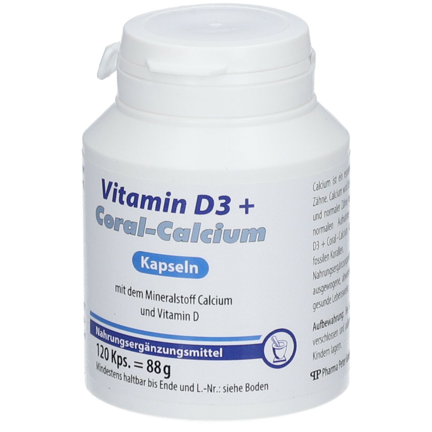 Vitamin D3 + Coral-Calcium Kapseln
