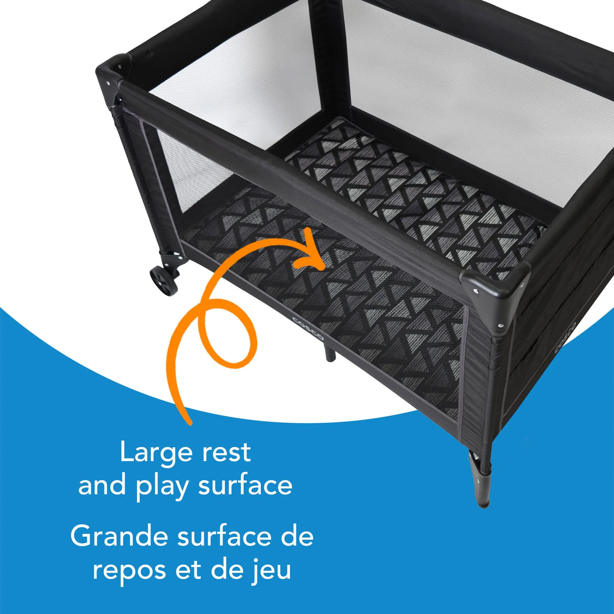 Cosco Parc Funsport Plus - Torn Triangle Noir