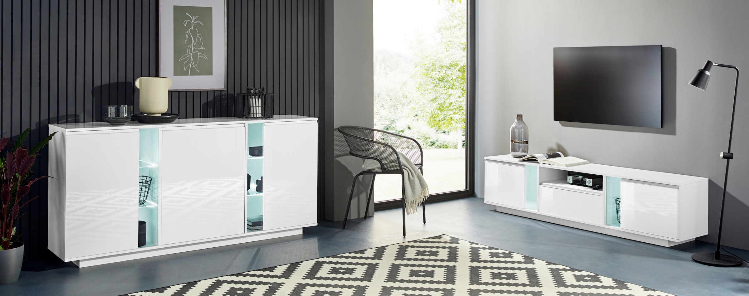 INOSIGN Lowboard »ElegantTV-Board, TV-Schrank« Breite ca. 180 cm