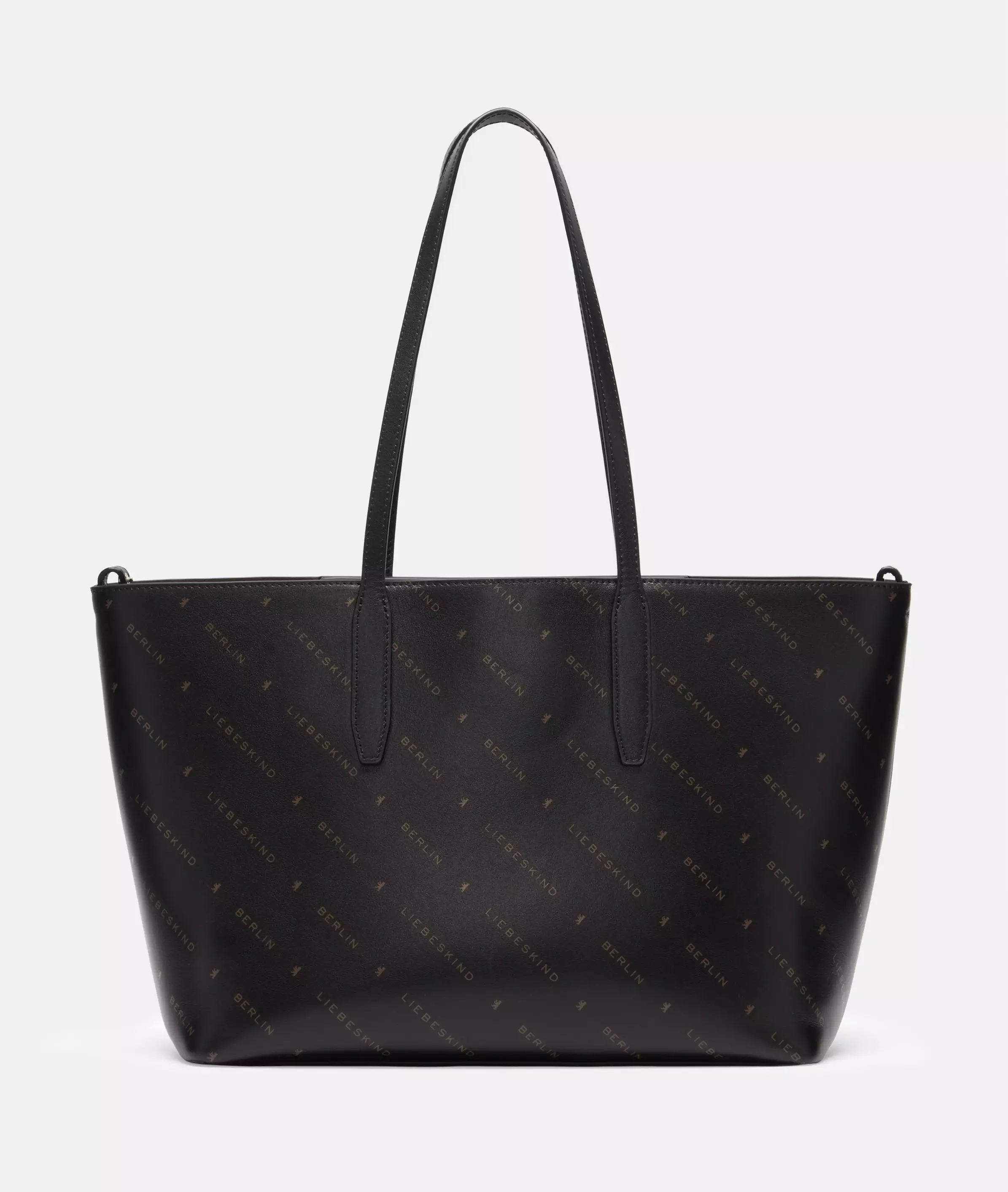 Monogram Shopper M Leather shopper with monogram