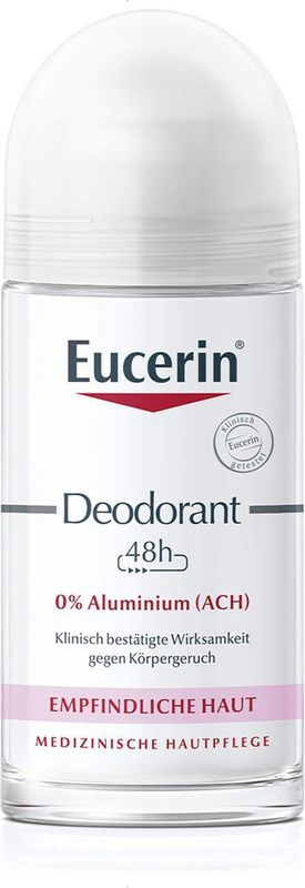 Eucerin - Deodorant Roll-On - Gevoelige Huid - 0% Aluminium - 48 Uur Bescherming