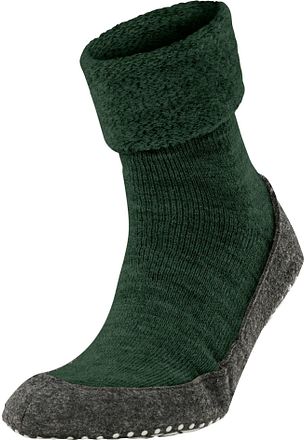 Falke Cosyshoe Sloffen Donkergroen 16560-7318 kopen