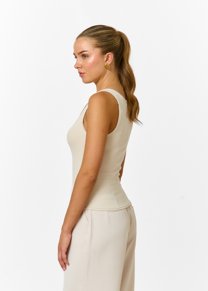 Audrey tanktop beige