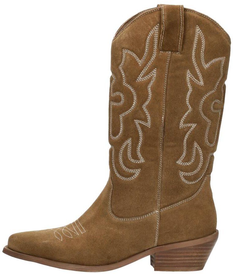 Sub55 Western boots cognac