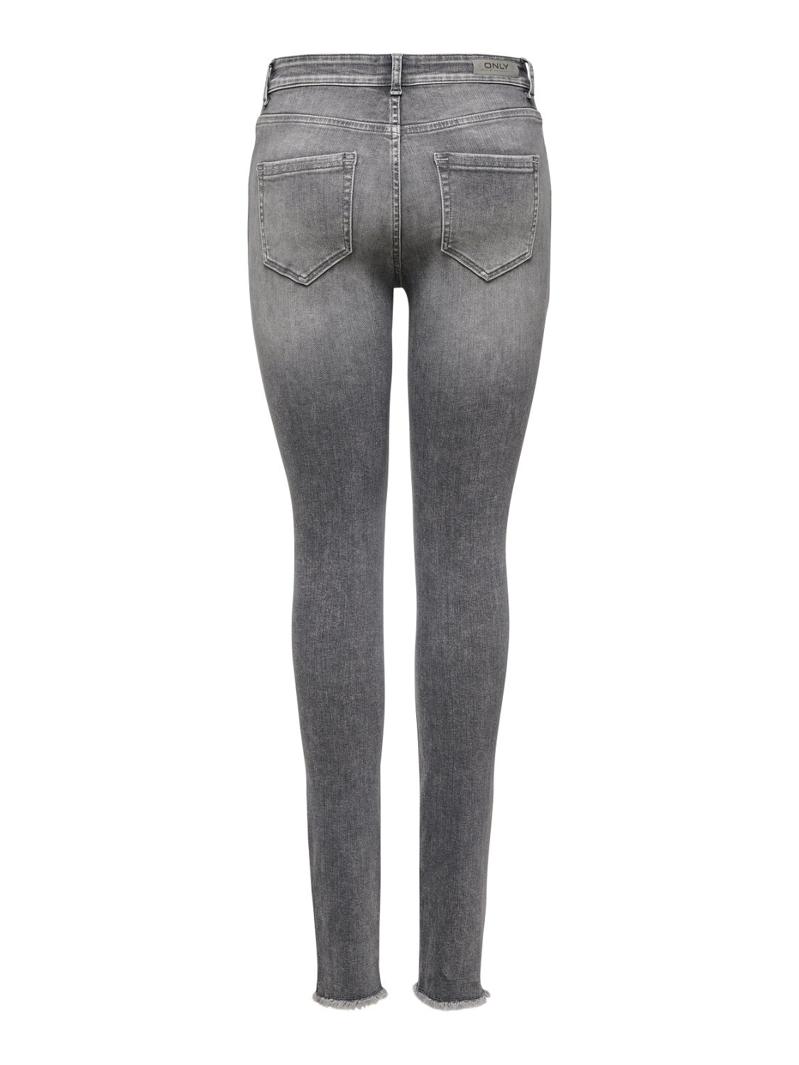 ONLBLUSH Mittlere Taille Skinny Fit Jeans Grey Denim