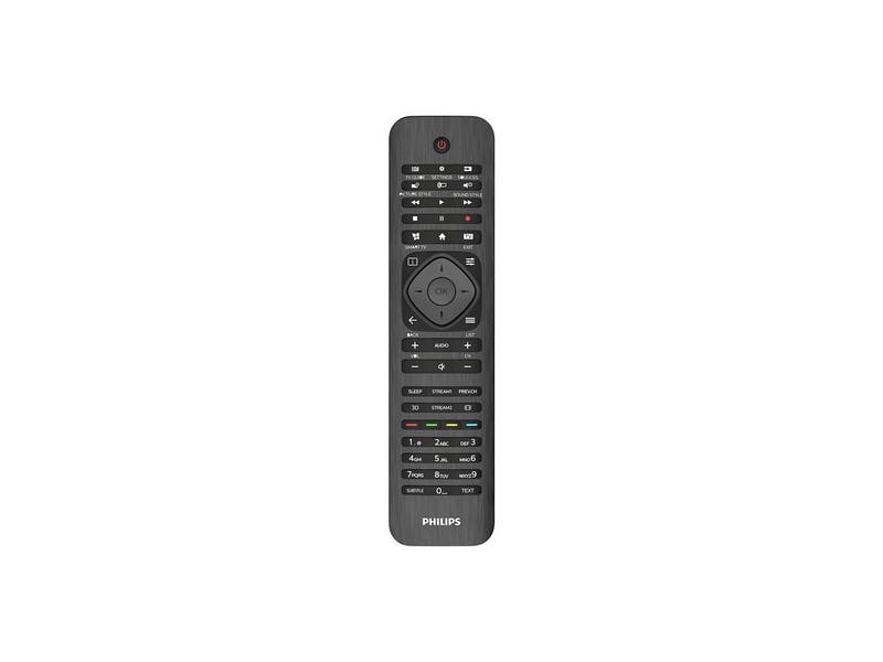Philips Fernbedienung SRP4000 TV-Ersatzfernbedienung für Philips Fernseher mit Lernfunktion