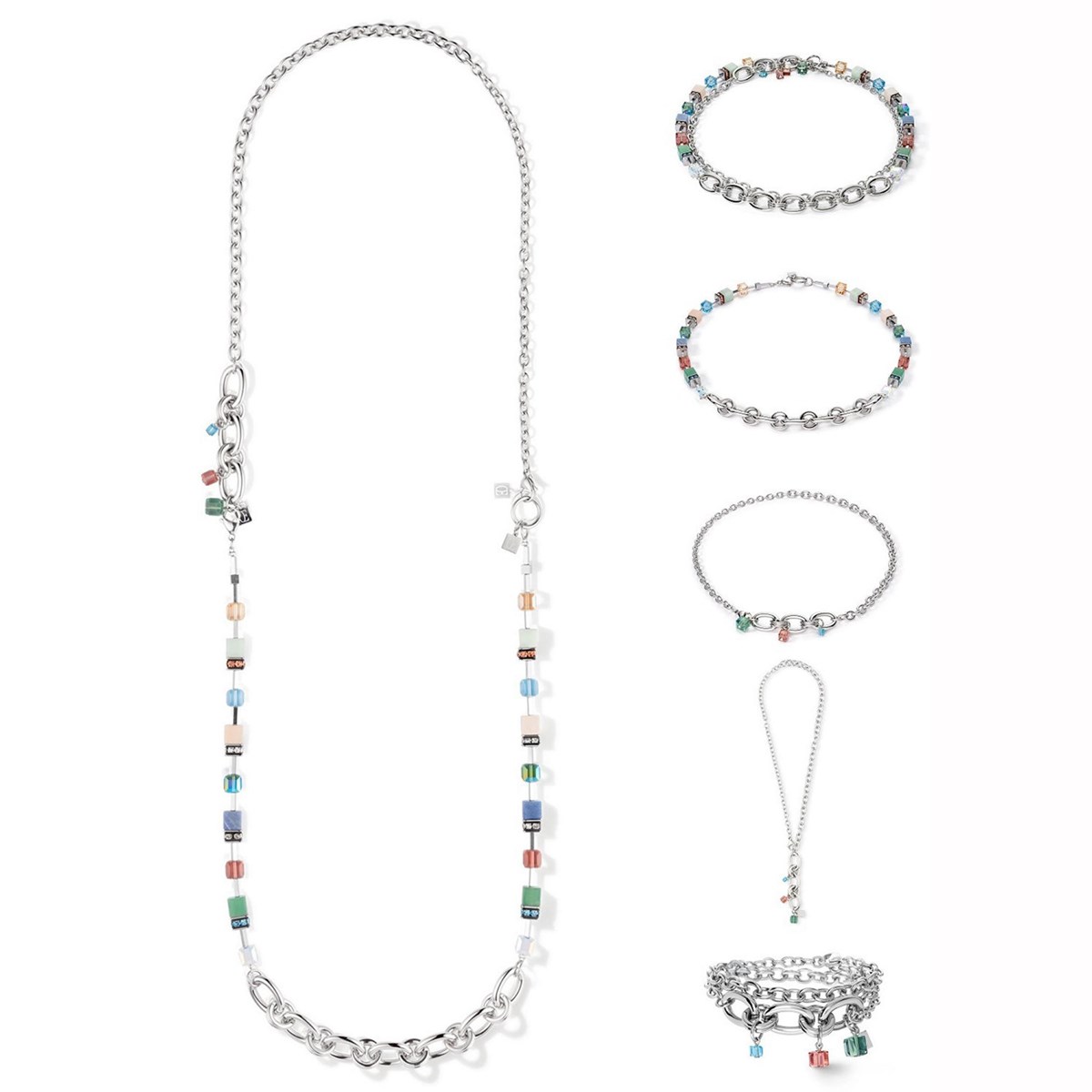 Collier Coeur de Lion tatement Precious Chunky ChainMultiwear