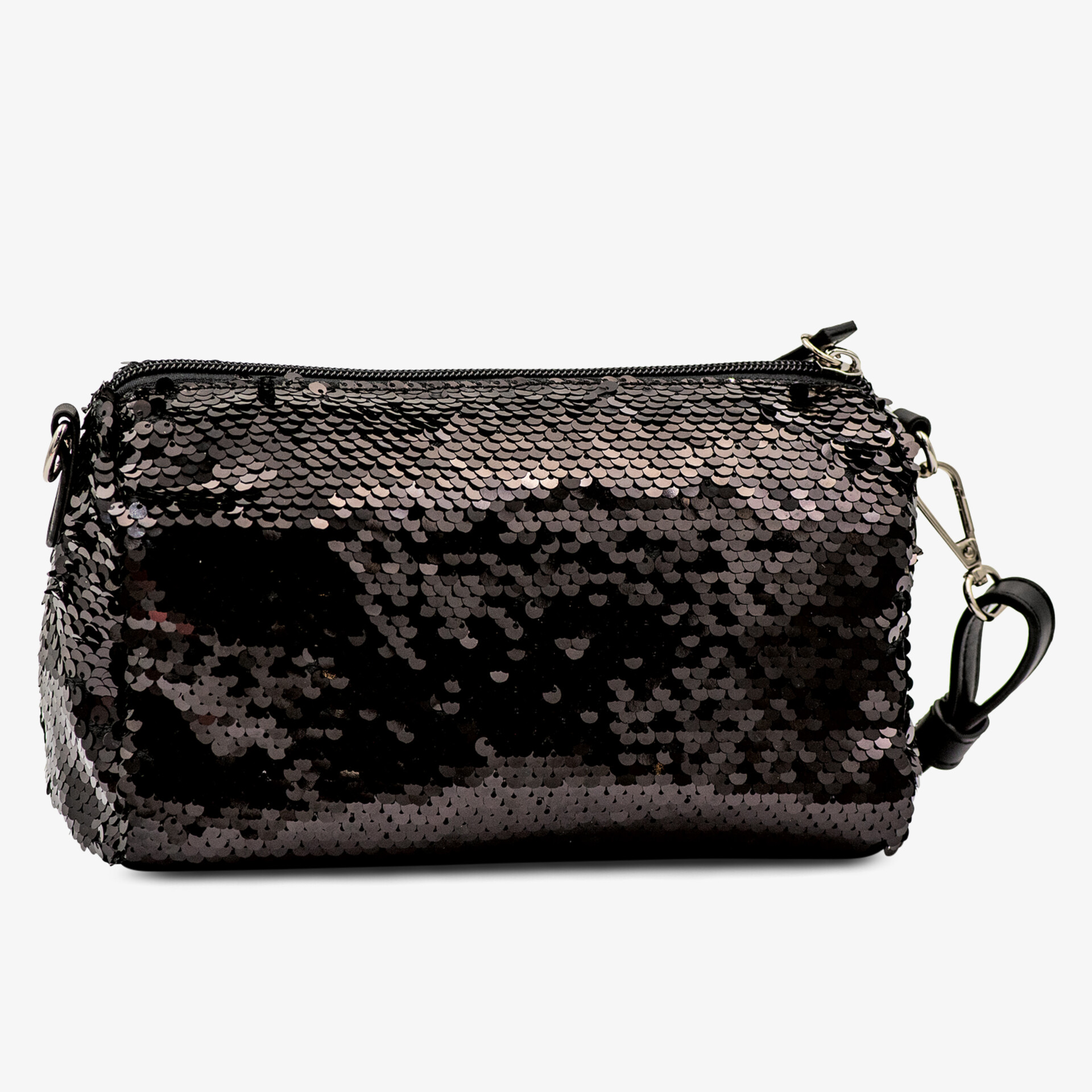 TOM TAILOR DENIM Damen Umhängetasche schwarz