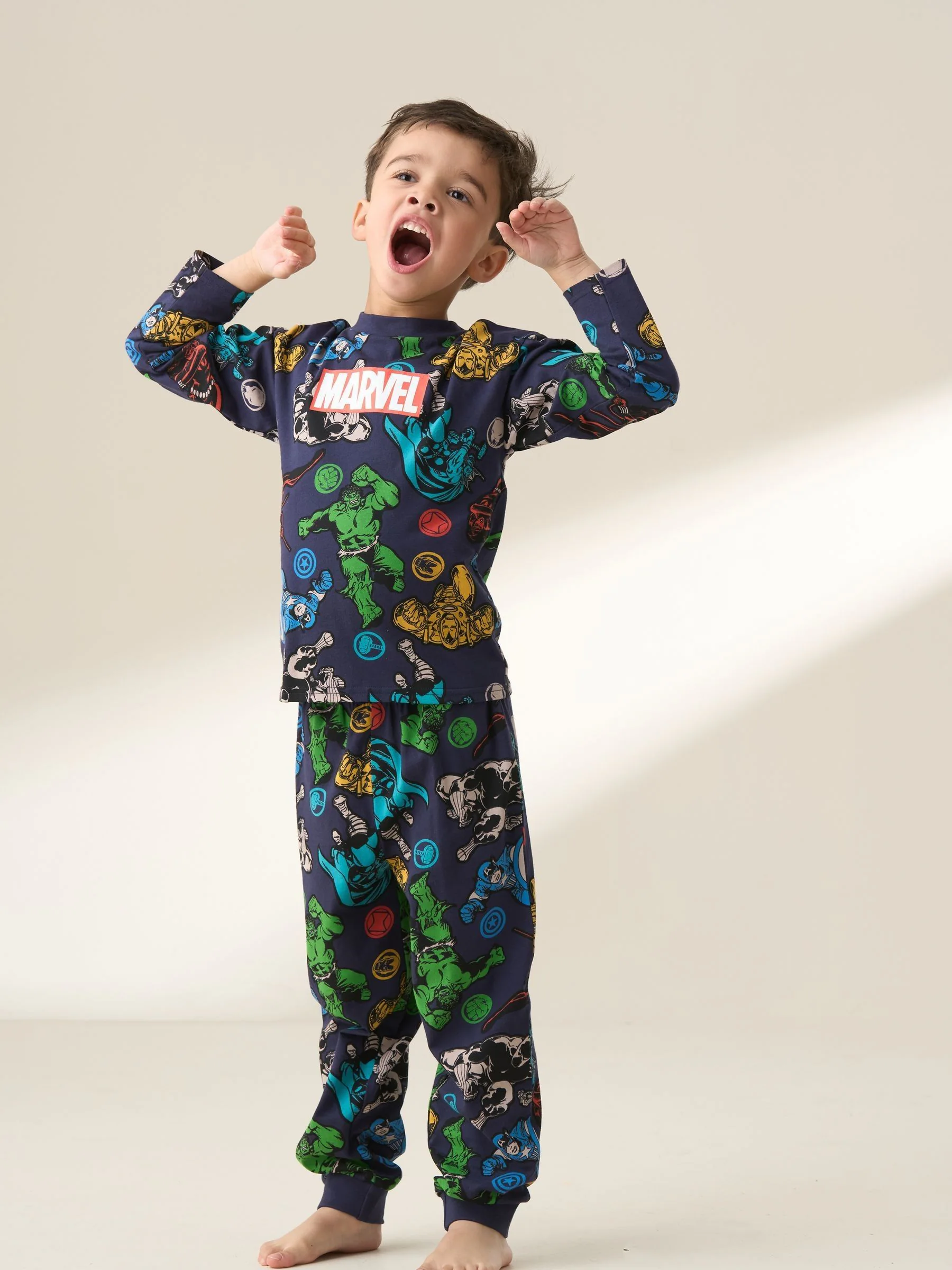 Angel & Rocket Marvel 100% katoenen jersey pyjama's
