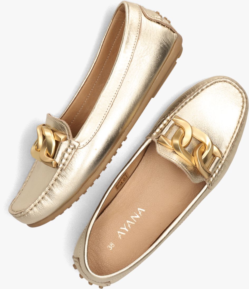 AYANA gouden ayana mocassins 1202