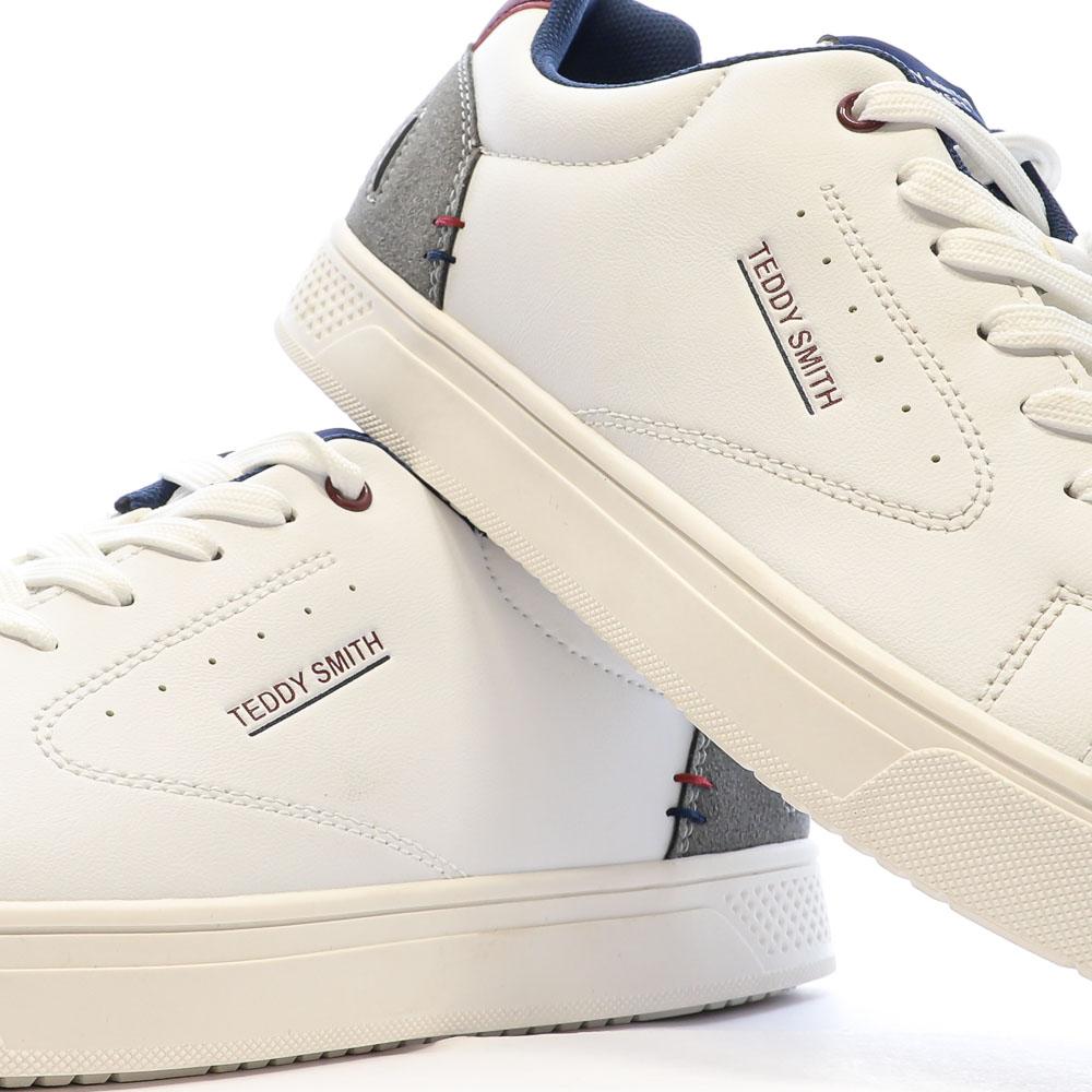 Teddy Smith Baskets Blanches/Grises Homme Teddy Smith 78852