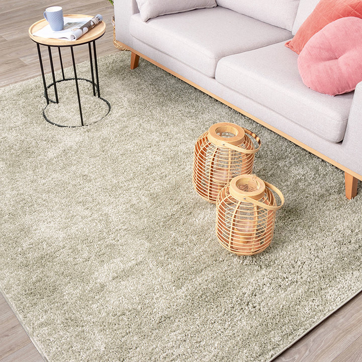 Hoogpolig vloerkleed - Lofty Mint | Haal kleur in huis!
