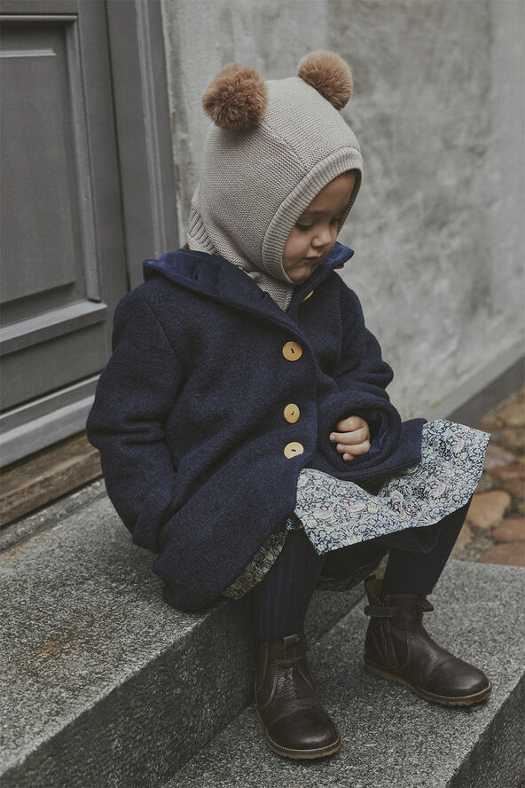 Huttelihut Skirt in Liberty Fabric Dark navy
