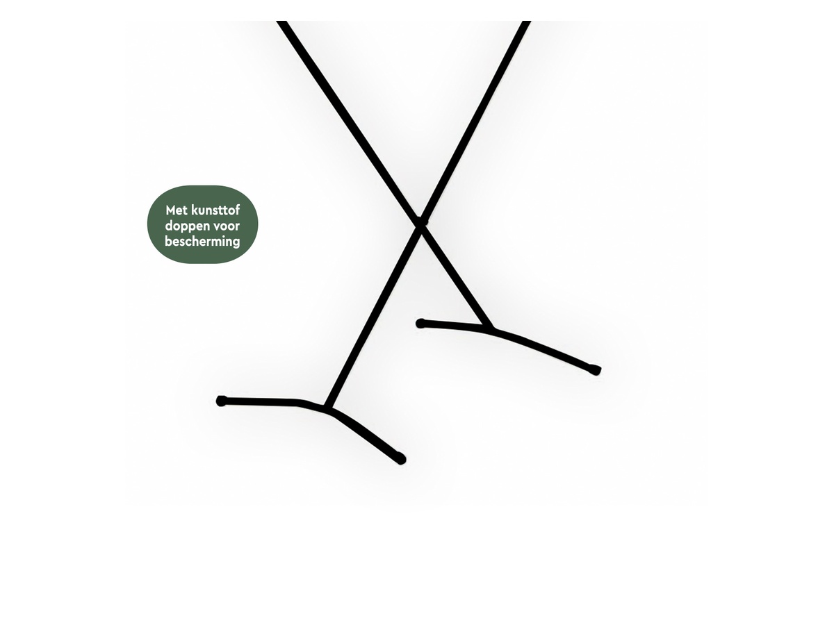 BRASQ staand droogrek - Black