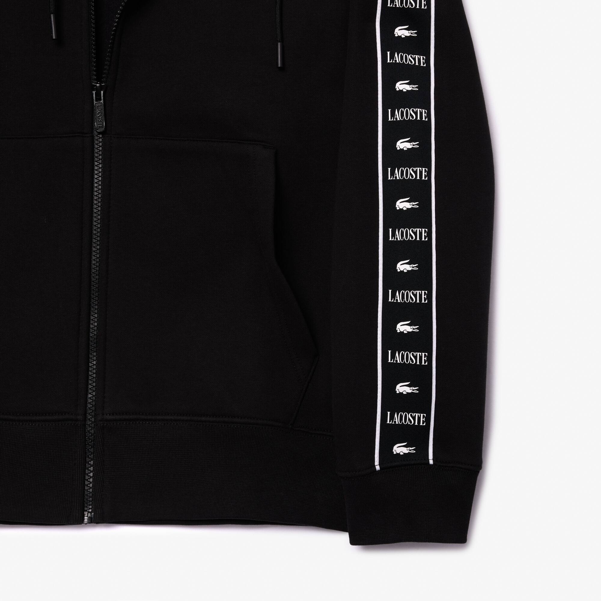 Jogger-Hoodie mit Reißverschluss Sweatshirts - Schwarz - Lacoste - Herren