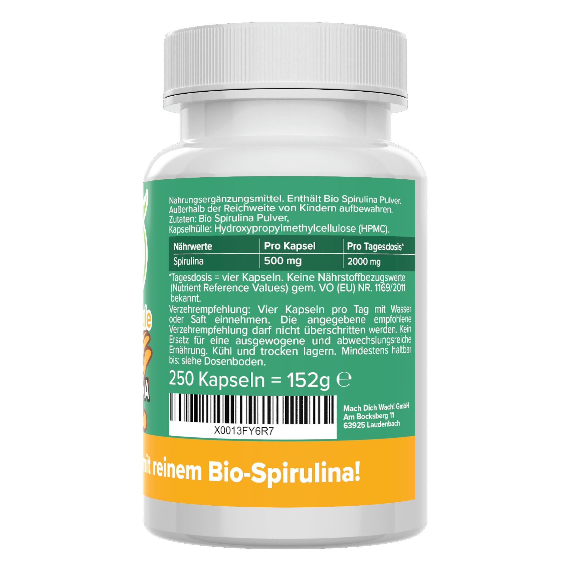 Bio Spirulina Kapseln - Vitamineule®