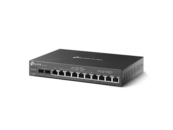 TP-Link Omada ER7212PC, Ethernet WAN, Gigabit Ethernet, Sort