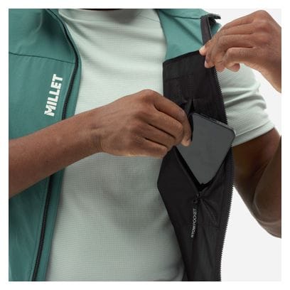Veste Softshell Millet Fusion Xcs Vert Homme