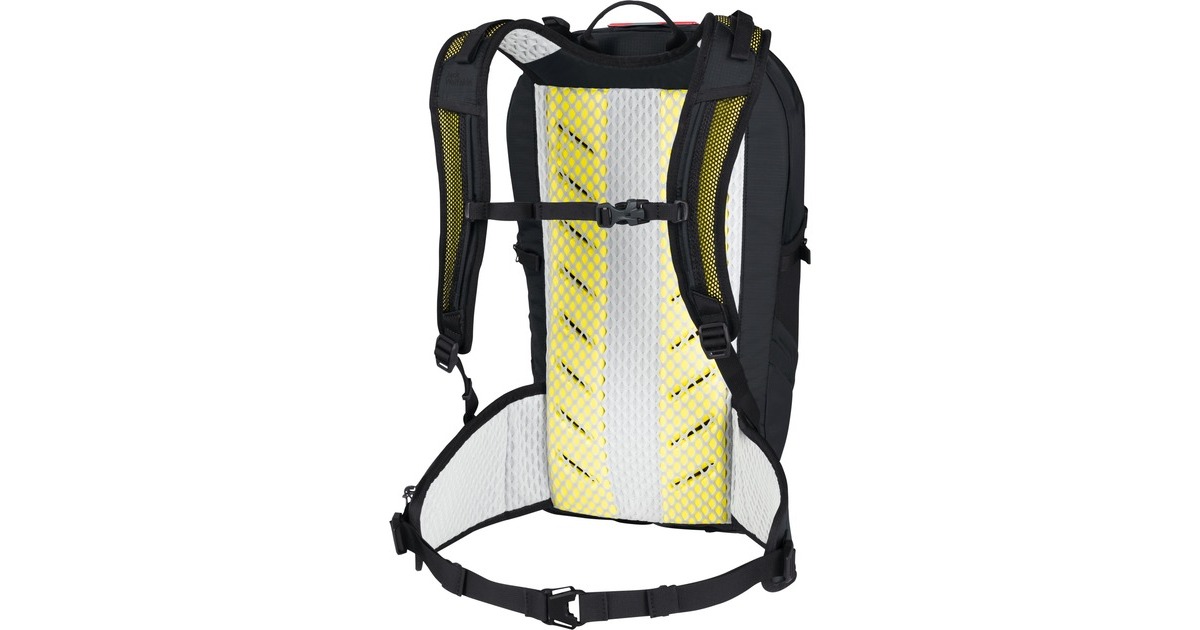 Jack WolfskinWolftrail 22 RECCO rugzak  (Donkergrijs, RECCO zoeksysteem, 22 liter)