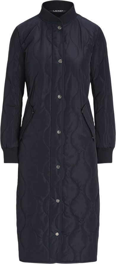 Lauren Ralph Lauren SATIN FINISH RCYCLD-QUILT ONON 46 Dk navy