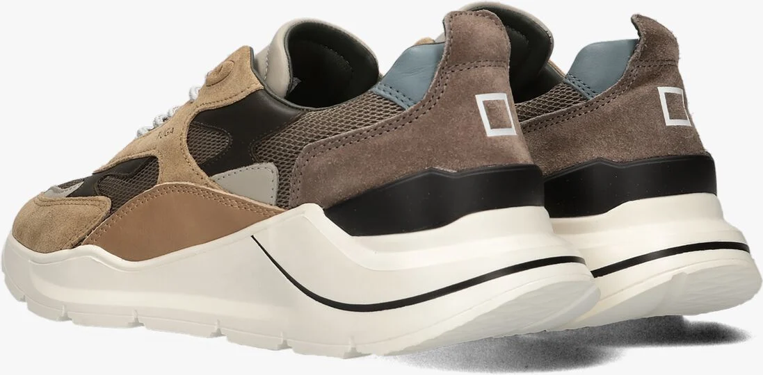 D.A.T.E cognac d.a.t.e lage sneakers fuga heren
