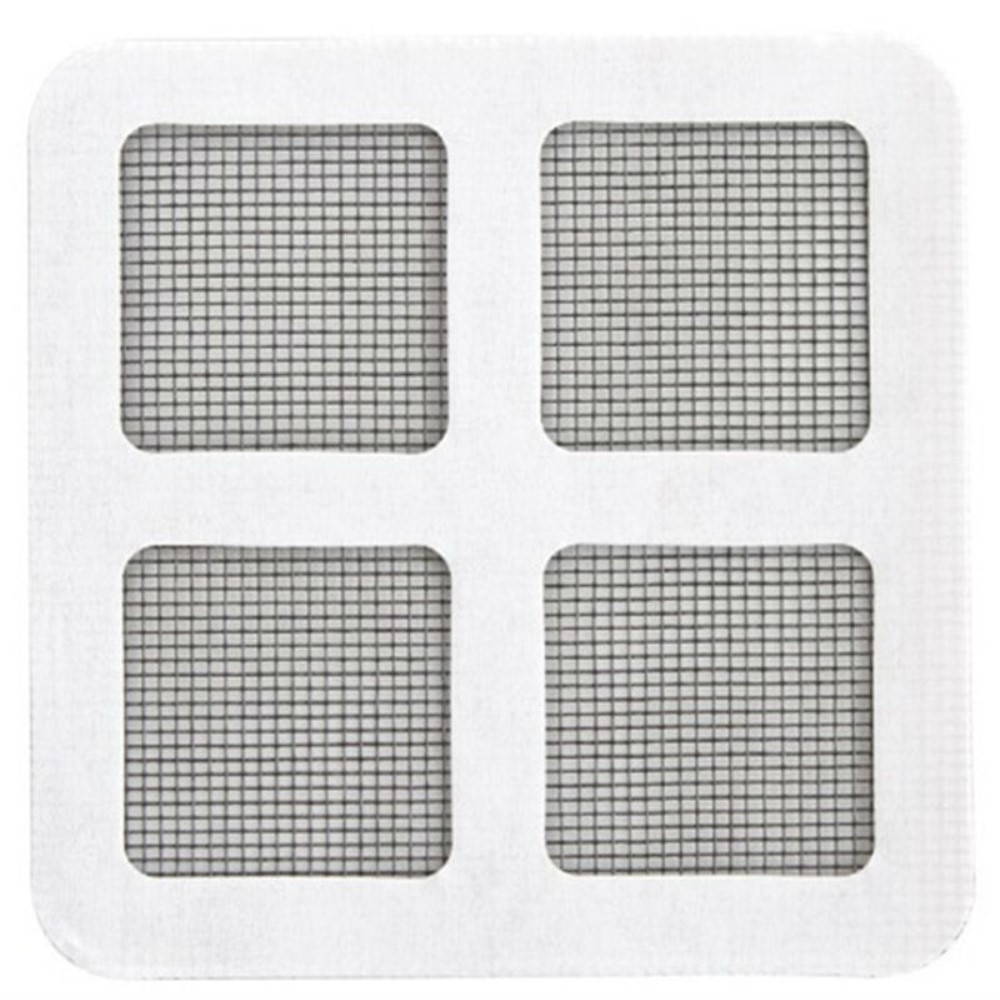 (10er Set) 10x10cm Selbstklebende Moskito Netz Reparatur Flicken Fliegennetz Aufkleber Insektenschutz Gitter