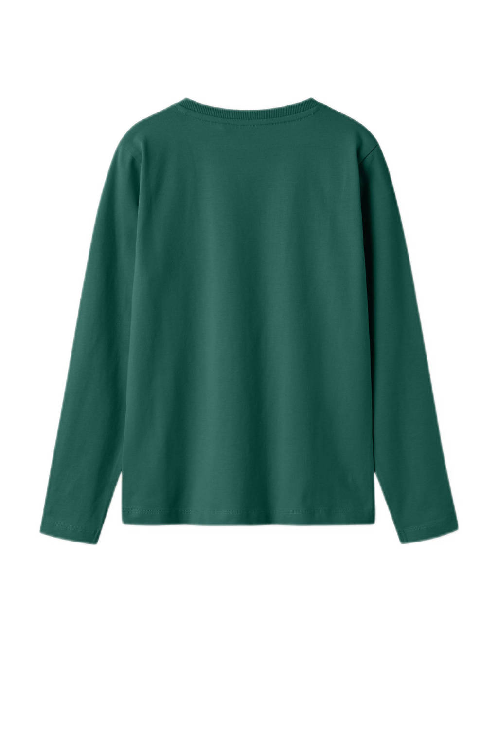 NAME IT longsleeve NKMVUX met printopdruk groen