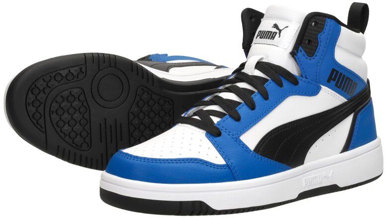 Puma Puma Rebound V6 Mid Jr kobalt blauw