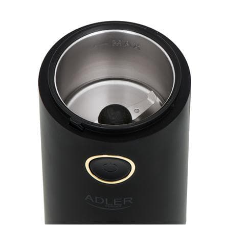 Adler kaffemølle AD 4446bg 150 W, Kaffebønner kapacitet 75 g, sort