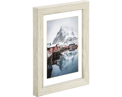 Houten fotolijst Oslo grijs grenen 10x15 cm