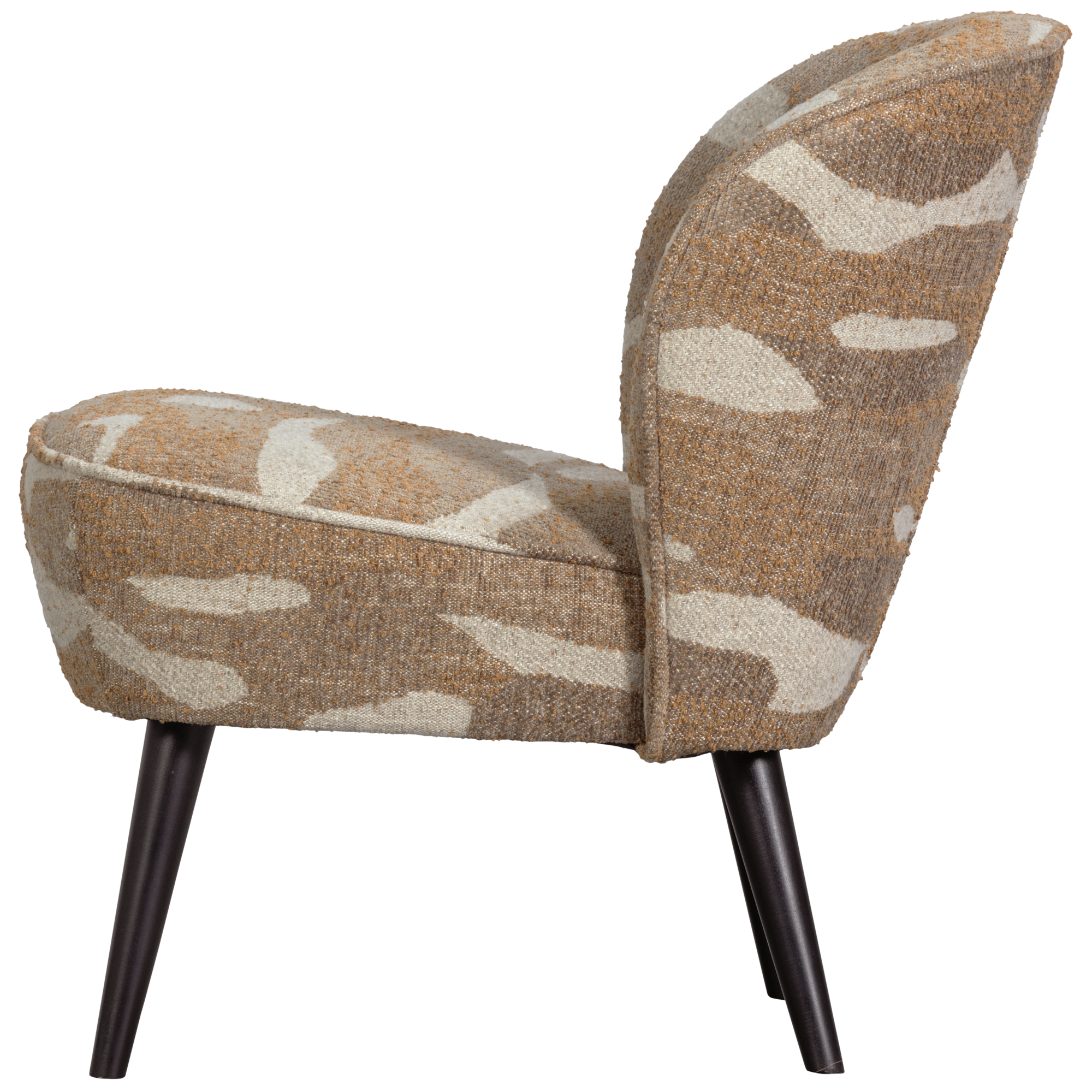 Fauteuil Sara Sara Fauteuil - Geweven Stof - Camouflage Dessin - Zand