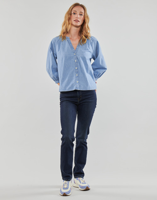 Levi's - 724 HIGH RISE STRAIGHT Azul