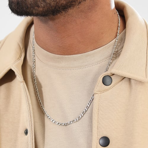 Collier Maille Figaro 3.5mm Argenté