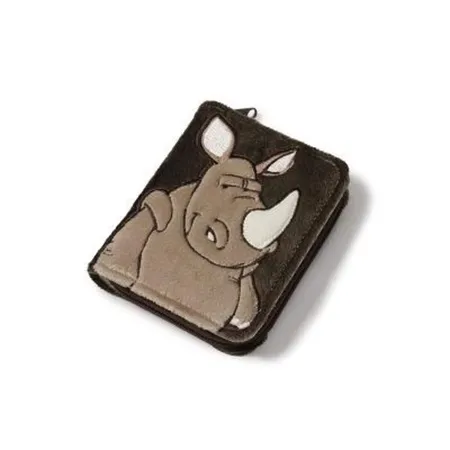 NICI Geldbeutel Nashorn Plüsch 12x9,5cm