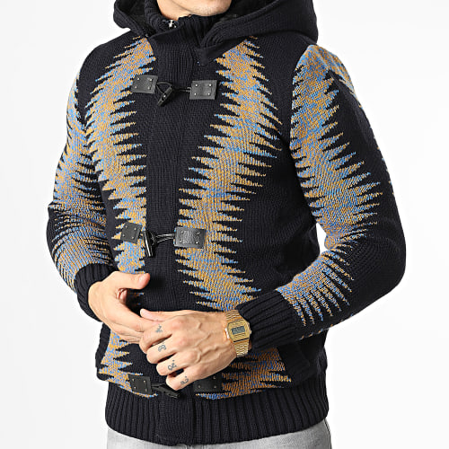 Gilet Zippé Capuche 3003 Noir