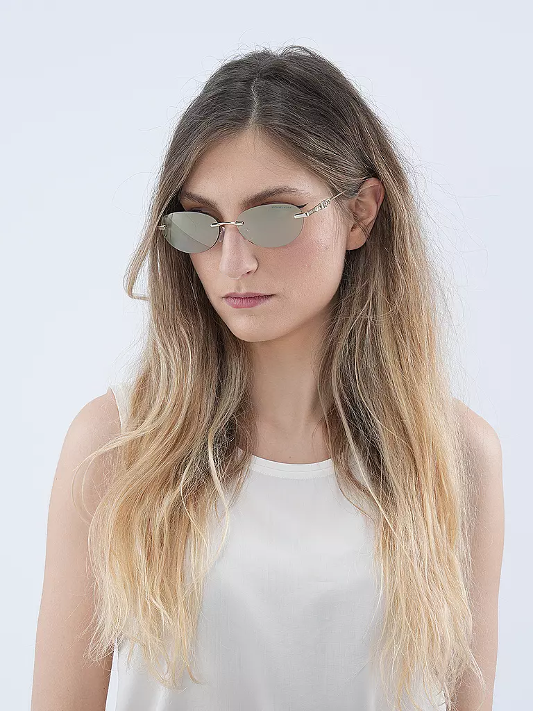 MICHAEL KORS Sonnenbrille 0MK1151/58 gold