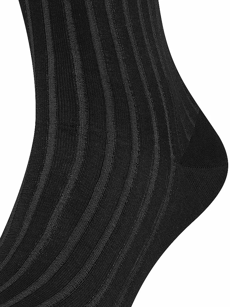 FALKE  Socken Shadow grey white schwarz
