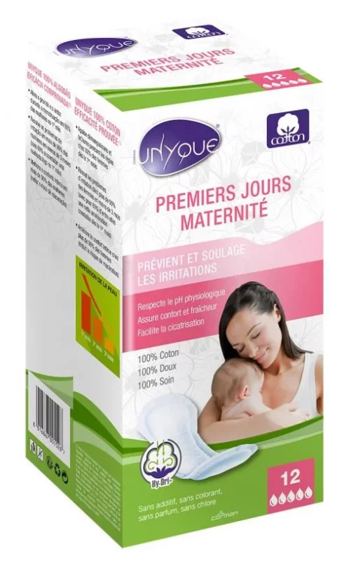 Premiers Jours Maternité - 12 serviettes