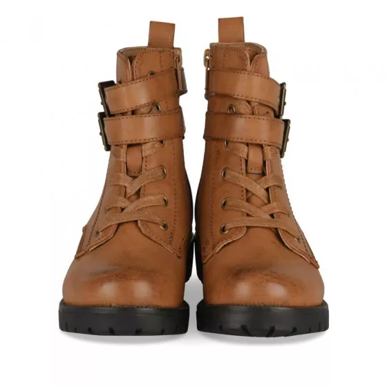 Bottines COGNAC LOVELY SKULL