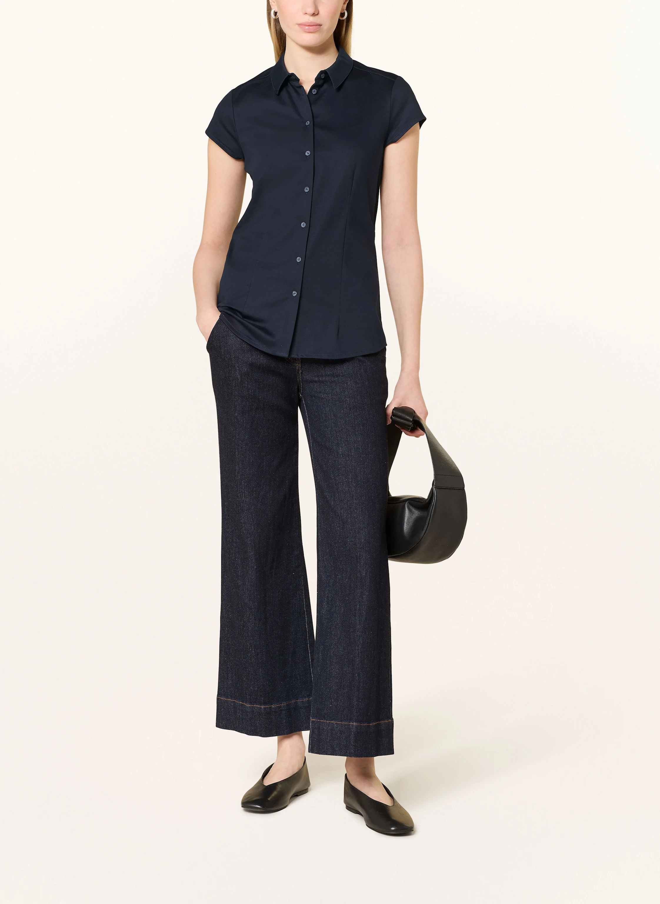 DESOTO Hemdbluse ESSENTIAL PIA aus Jersey