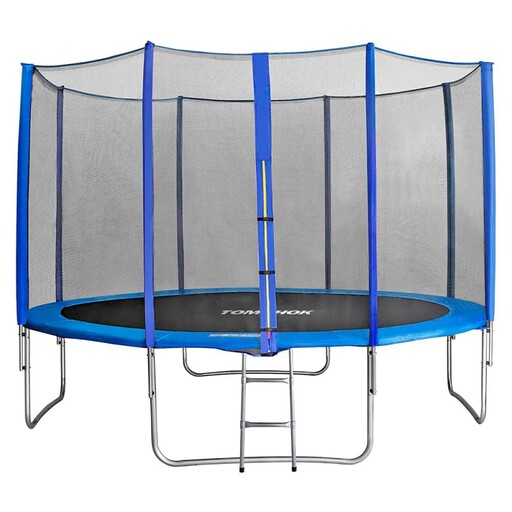 Cama elástica Tomahok de 3,70 m - Suporta até 150 kg